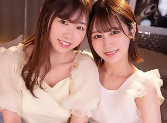 【綾瀬こころ 川北メイサ】幼なじみの美女コンビに挟まれて超密着サンドイッチ3P性交