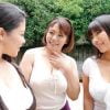 ＜八木あずさｘ杏美月ｘ三喜本のぞみ＞フェロモンたっぷりの発情巨乳妻3人が他人棒を変態責めする！