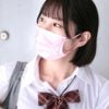 【パパ活女子】マスクをつけた女子校生！巨乳女子がゴムを外されおじさん生チンコでピストンされる！