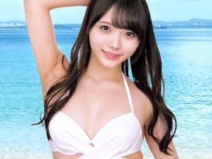 【素人ナンパ】水着が似合うOLのお姉さん！スタイル抜群のFカップ美女がチェリーちんぽをフェラ！